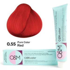 0.55 CØR.color Pure Colors - Direkt színek - Red hajfesték 100 ml