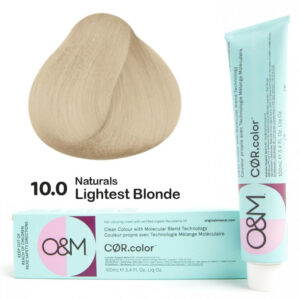 10.0 COR.color Naturals - Természetes - Lightest Blonde hajfesték 100 ml