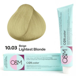 10.03 CØR.color Beige - Bézs - Lightest Blonde hajfesték 100 ml