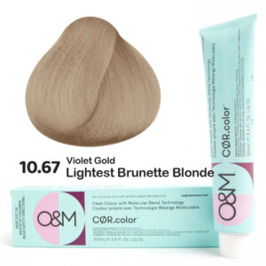 10.67 CØR.color Violet Gold - Lightest Violet Brunette Blonde hajfesték 100 ml