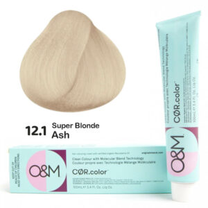 12.1 CØR.color Super Blonde - Szuper szőke - Super Blonde Ash hajfesték 100 ml