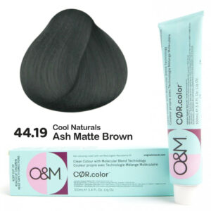44.19 CØR.color Cool Naturals - Hideg természetes - Ash Matte Brown hajfesték 100 ml