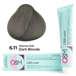 6.11 CØR.color Intense Ash - Intenzív hamvas - Dark Blond hajfesték 100 ml