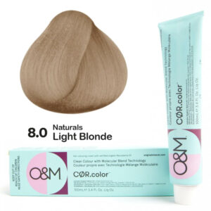 8.0 CØR.color Naturals - Természetes - Light Blonde hajfesték 100 ml