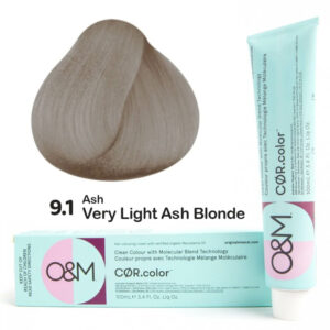 9.1 CØR.color Ash - Hamvas - Very Light Ash Blonde hajfesték 100 ml