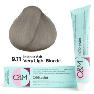 9.11 CØR.color Intense Ash - Intenzív hamvas - Very Light Blond hajfesték 100 ml